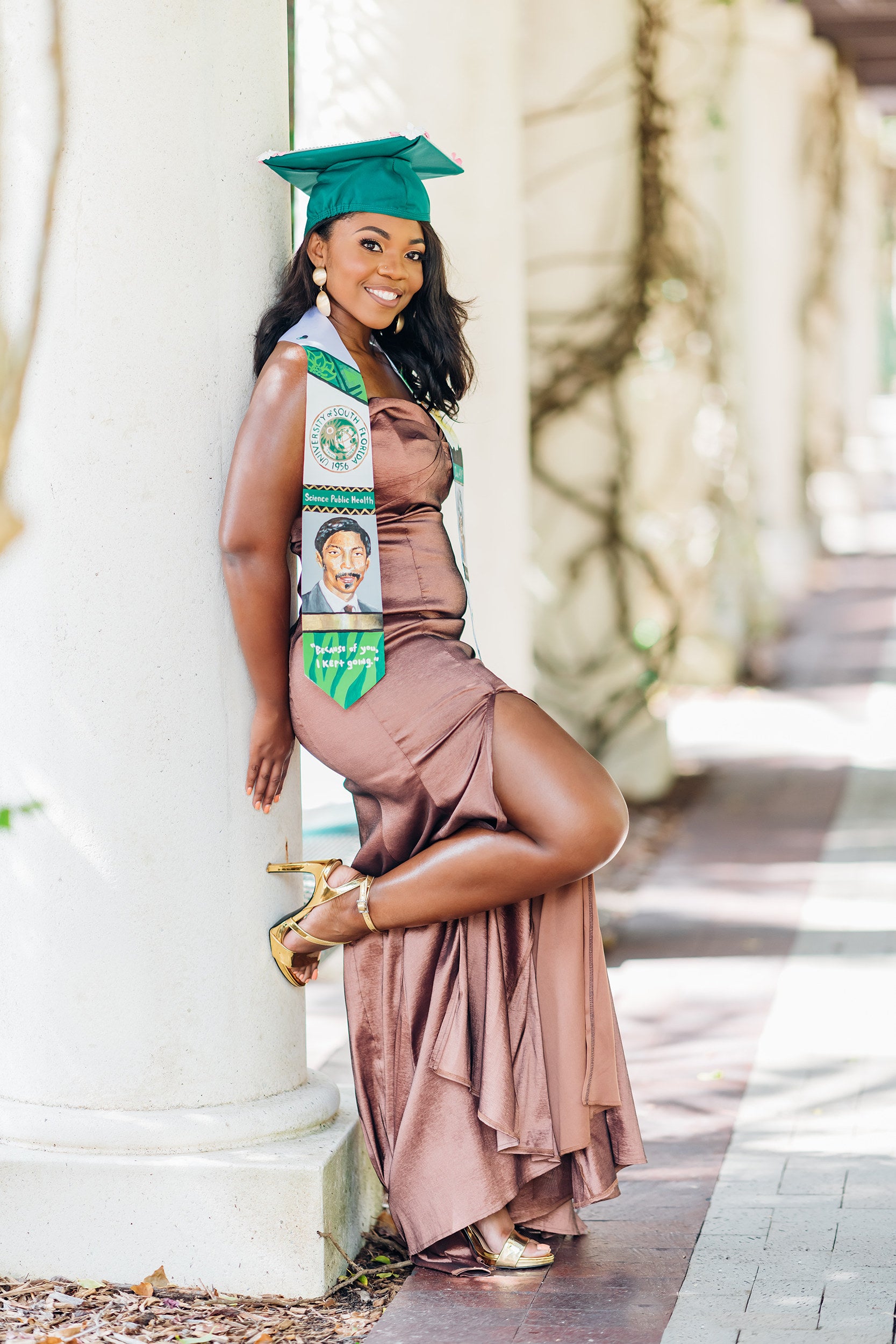 Brown Beauty Gown