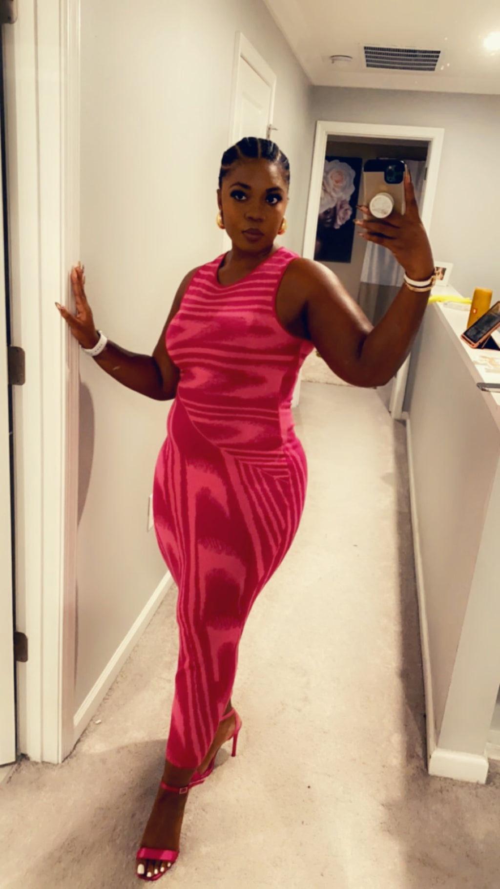 Fuchsia Frenzy Dress