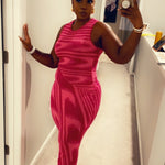 Fuchsia Frenzy Dress