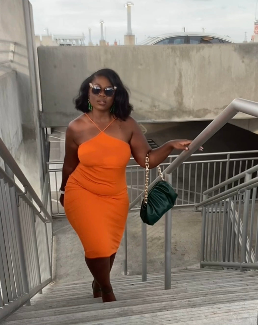 The Drama Effect Midi Dress