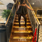 Caviar Nights Puff Dress
