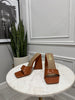 EGO Brown Mules (BRAND NEW)