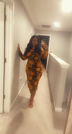 Marula Cutout Midi Dress