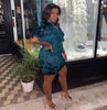 Peacock Plume Dress