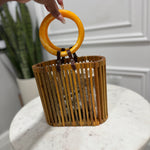 Bamboo Bloom Handbag