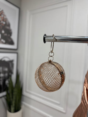 Golden Globe Circular Purse