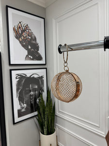 Golden Globe Circular Purse