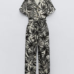 Monochrome Oasis Jumpsuit (BRAND NEW W/TAGS)