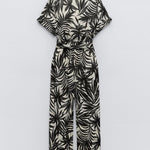 Monochrome Oasis Jumpsuit (BRAND NEW W/TAGS)