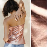 Metallic Bronze Strapless Top (BRAND NEW W/TAGS)